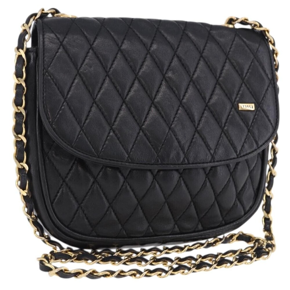 Bally Vintage Chain Quilted Leather